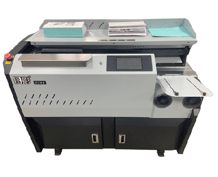 圖影C260 A4觸摸屏側膠膠裝機